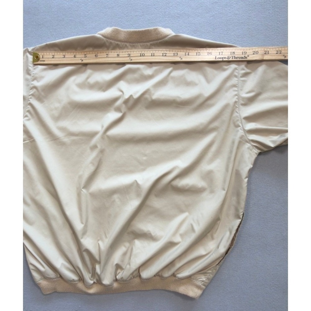 Polo Sport Ralph Lauren Men's Beige Windbreaker Pullover Size Small - Picture 13 of 14